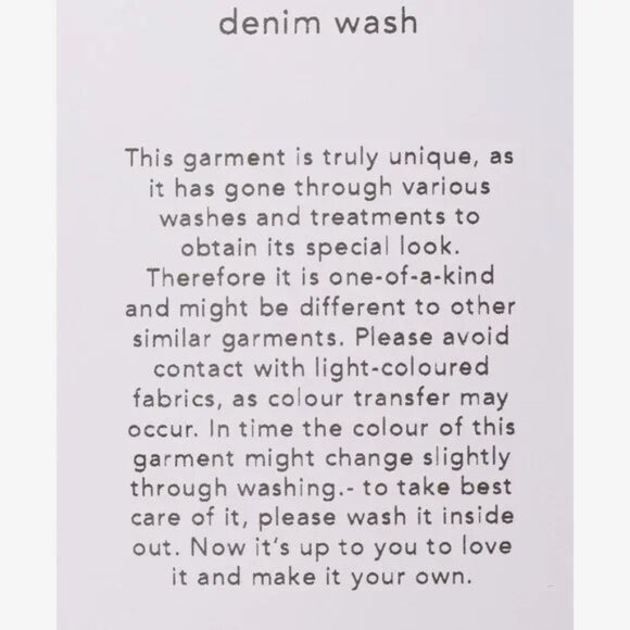 ICHI Denmark DENIM SHIRTDRESS DRESS Sz 36 or SMALL SNAP BUTTONS ** MADE IN INDIA - Picture 10 of 10